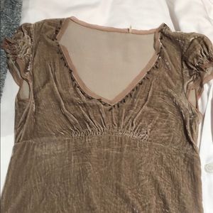 Velvet blouse